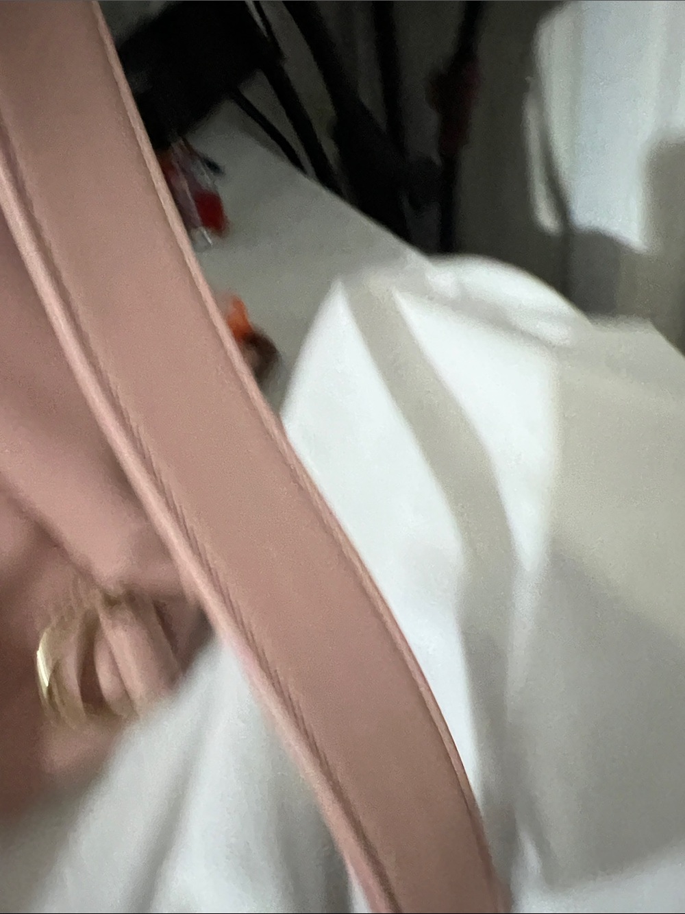 White Elm Rose-Mauve Tote with Tassel Accent - Picture 7 of 11